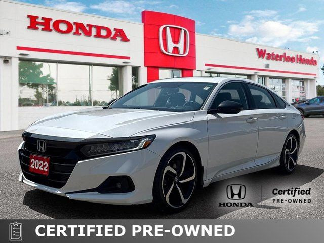 2022 Honda Accord Sedan Sport | ONE OWNER | ACCIDENT FREE in Cars & Trucks in Kitchener / Waterloo