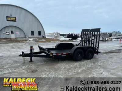 2025 Canada Trailers 6in. x 12in. Scissor Lift Trailer 10K - (2) 6000# Torsion Axles - 9900# GVWR -...