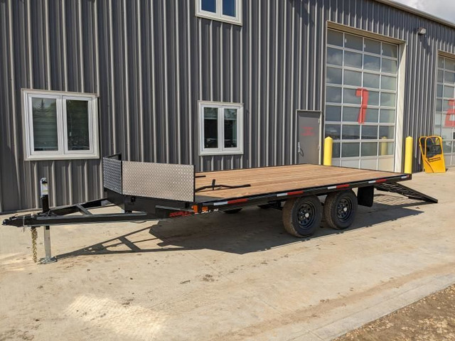 2024 Double A Trailers Pro Series Sled Trailer 8.5' X 16' (7000l in Cargo & Utility Trailers in Strathcona County - Image 2