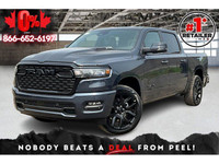 2025 Ram 1500 SPORT CREW Leather Pano Roof Sport Hood