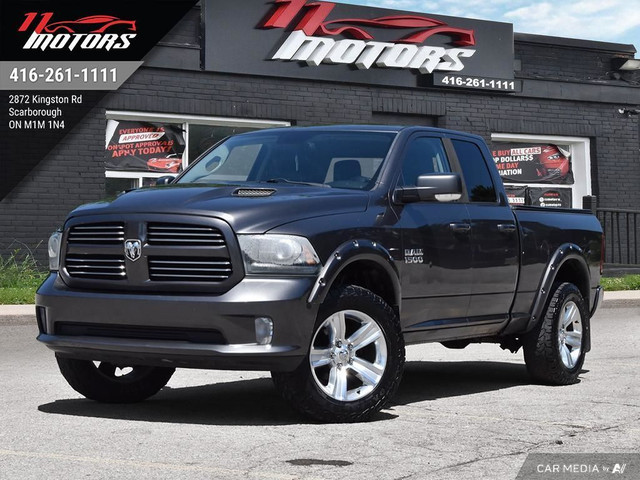 2016 Ram 1500 4X4 Quad Cab 140.5" Sport | LIFTED | NO ACCIDENTS in Cars & Trucks in City of Toronto
