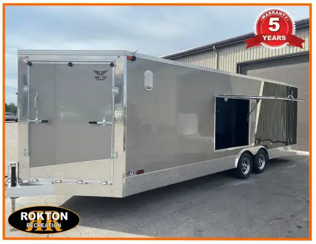 2025-8.5 x 26' Cargo & Car trailer BEST BUILT, BEST BACKED! in Cargo & Utility Trailers in Mississauga / Peel Region - Image 5