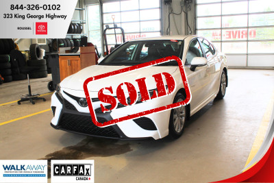 2020 Toyota Camry SE SOLD