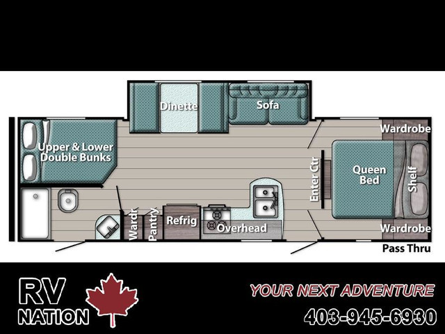 2024 Gulf Stream Kingsport 268BH. Call Marc @ 403-701-7660 in Travel Trailers & Campers in Calgary - Image 2