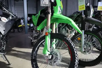 2025 Kawasaki KLX300 The KLX300 is a highly versatile lightweight dual-sport motorcycle that keeps g...