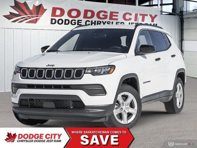 2024 Jeep Compass Sport 4x4 | Front Collision Mitigation in Cars & Trucks in Saskatoon