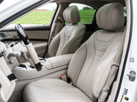 2019 Mercedes Benz S560 White Exterior on Beige Interior comes with Intelligent Drive Pkg, Navigatio... (image 9)