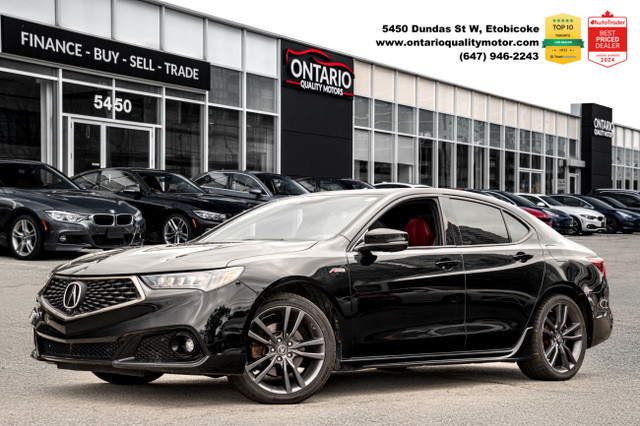 2018 Acura TLX SH-AWD Elite A-Spec | RED INT | LEATHER | CAM | S in Cars & Trucks in Mississauga / Peel Region