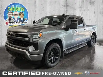 Unleash the power of the 2023 Chevrolet Silverado 1500 RST Crew Cab. This robust pickup boasts a pot...
