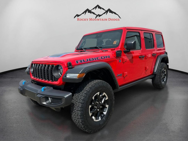 VERY RARE 2024 JEEP WRANGLER RUBICON 4XE WITH SKY SLIDER ROOF in Cars & Trucks in Red Deer - Image 2