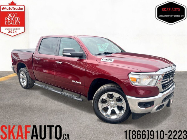 2020 Ram 1500 BIG HORN! 4X4! V6! CREW CAB! TONNEAU COVER! WE FIN in Cars & Trucks in Mississauga / Peel Region - Image 2