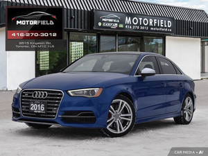 2016 Audi S3 2.0T Technik *Upgraded Sports Seats, Bang&Olufsen*