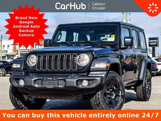 2025 Jeep Wrangler Sport Freedom Top 12.3Display Bluetooth in Cars & Trucks in Mississauga / Peel Region