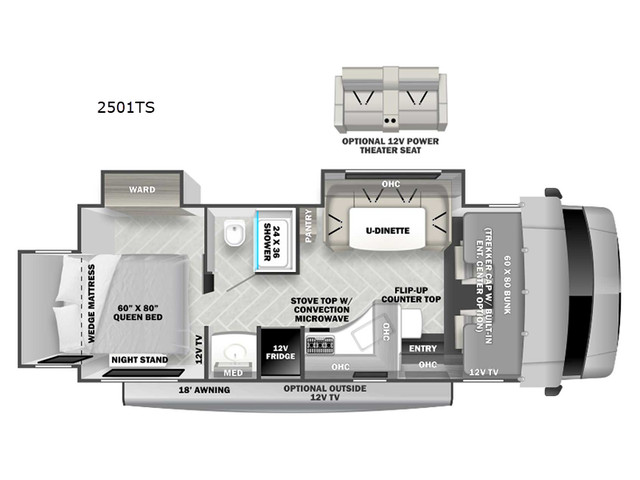 2023 Forest River RV Forester Classic 2501CD Ford in RVs & Motorhomes in Hamilton - Image 3