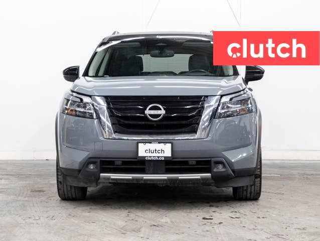 2022 Nissan Pathfinder Platinum 4WD w/Apple CarPlay, Heated Fron dans Autos et camions  à Bedford - Image 2