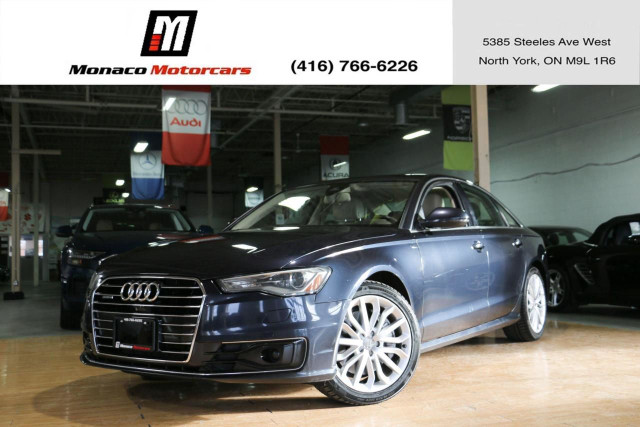 2016 Audi A6 TECHNIK - BLINDSPOT|LANEKEEP|SUNROOF|360CAM|NAVI in Cars & Trucks in City of Toronto