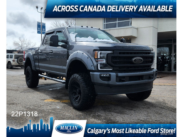  2022 Ford F-350 LARIAT ULTIMATE BLACK APP | 4\" LIFT | TWIN ROO in Cars & Trucks in Calgary