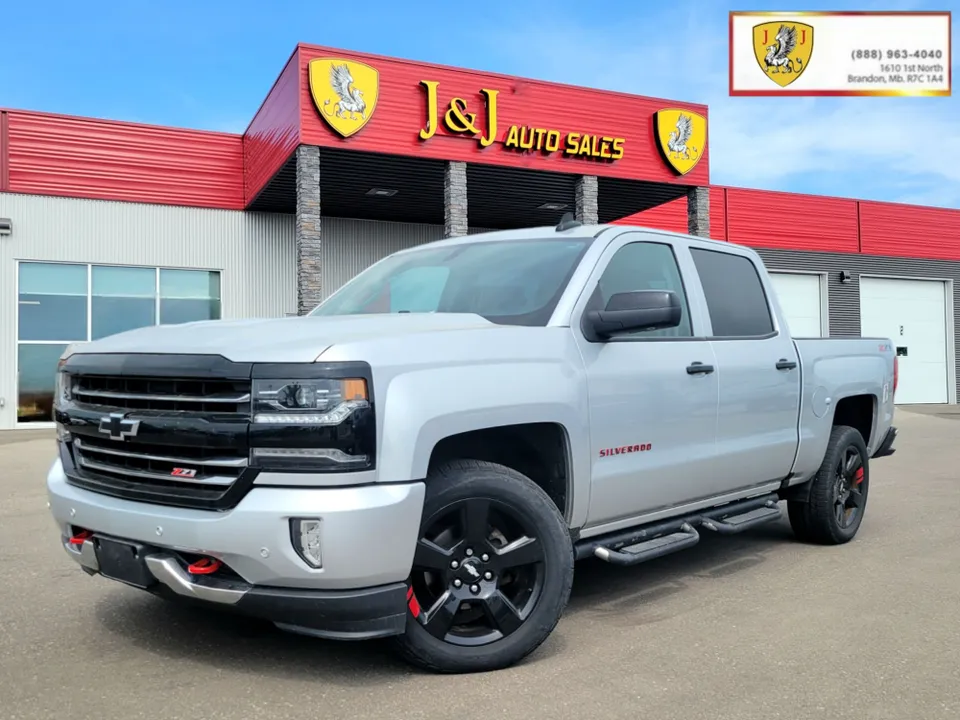 2017 Chevrolet Silverado 1500 1LZ PICK-UP, 4X4, LEATHER