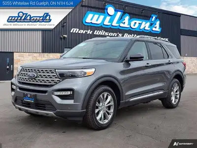 Check out this certified 2023 Ford Explorer Limited AWD | Panoramic Sunroof | Cooled + Heated Seats...