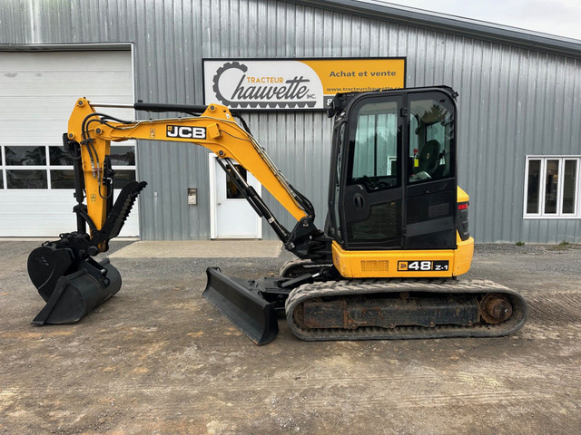 2019 Jcb 48Z-1 Excavatrice Pelle Mécanique in Heavy Equipment in Victoriaville