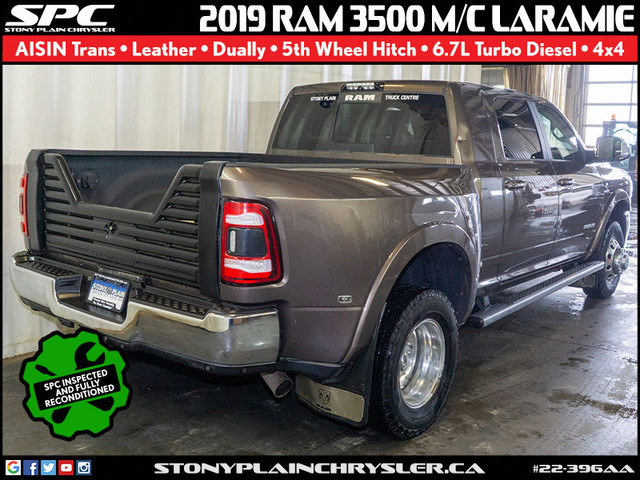 2019 RAM 3500 Laramie 4x4 Mega Cab 6'4" Box for sale in Cars & Trucks in St. Albert - Image 3