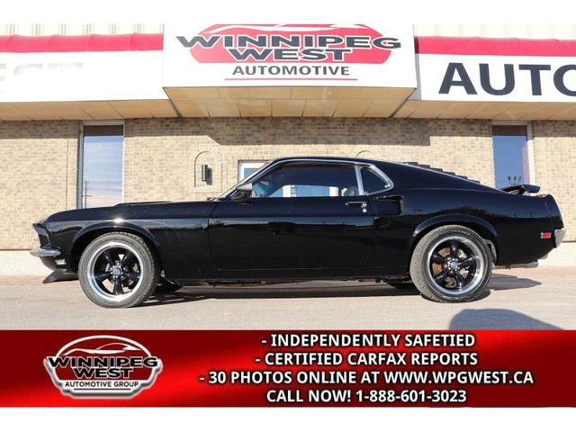  1969 Ford Mustang FASTBACK STUNNING RESTO-MOD, NO EXPENSE SPARE in Classic Cars in Winnipeg