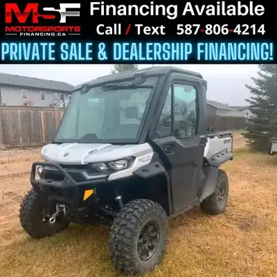 FINANCE ANYTHING IN CANADA PRIVATE SALE & DEALERSHIP FINANCING CALL / TEXT 587-806-4214 APPLY NOW @...