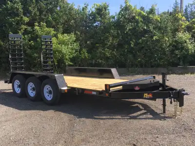 Miska 10 Ton HD tri-axle Lowbed Float Trailers - Made in Canada Starting at just $8,195.00 - Finance...