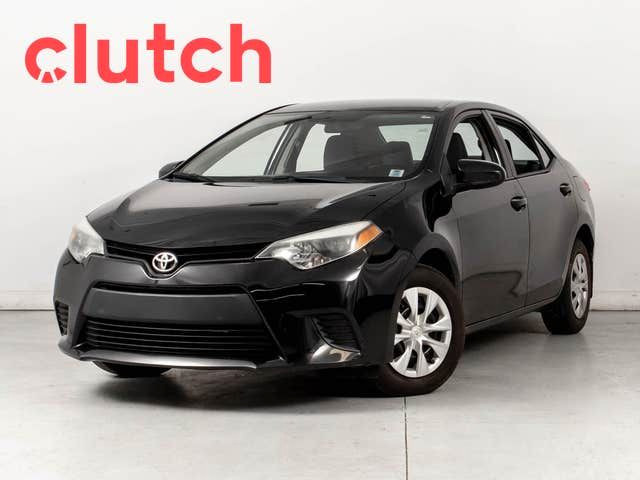 2015 Toyota Corolla CE w/ Bluetooth, A/C in Cars & Trucks in Bedford