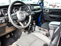 2023 Jeep Wrangler 4D Sport Utility Sport Hydro Blue Pearl Coat **ONE OWNER**, Black Freedom Top 3-P... (image 9)