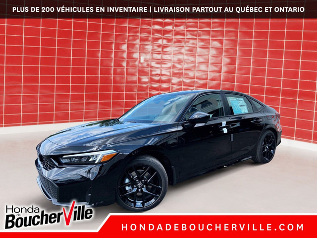2025 Honda Civic Hybrid SPORT HYBRIDE, TOIT OUVRANT, APPLE CARPL in Cars & Trucks in Longueuil / South Shore