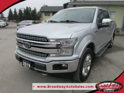 3.5L - V6 - ECO-BOOST - DOHC 24 VALVE TURBO ENGINE 4X4 SYSTEM CREW-CAB SHORT BOX RUNNING BOARDS TRAC...