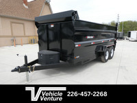 2023 Weberlane 6.5x16 Dump Trailer, Barn Door/Ramp