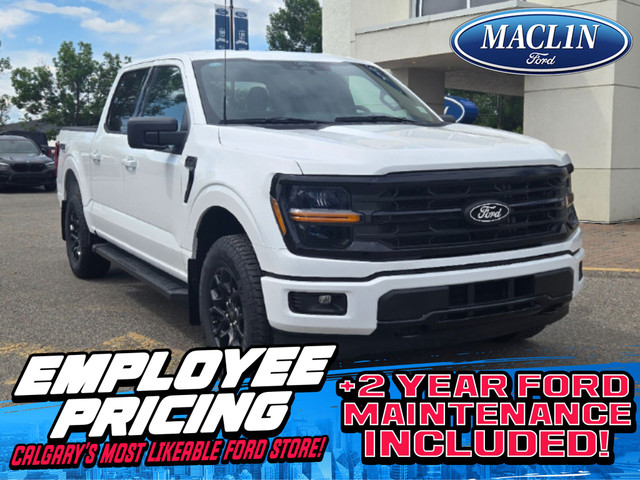 2025 Ford F-150 XLT | BLACK APP PKG | MOBILE OFFICE PKG | FX4 PK in Cars & Trucks in Calgary