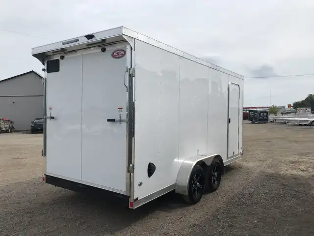 IRON LITE SERIES IRON LITE 7x16 TANDEM AXLE CARGO TRAILER  in Cargo & Utility Trailers in London - Image 3