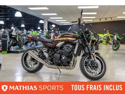 Concessionnaire des véhicules neufs et d'occasion. Sportive KAWASAKI Z900RS 2025 Il n’y a pas de pla...