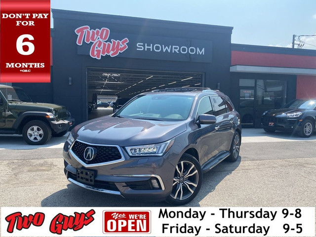 2019 Acura MDX Elite AWD | Sunroof | DVD | Nav | Leather | in Cars & Trucks in St. Catharines