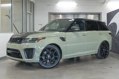 Land Rover Range Rover Sport V8 Supercharged SVR 2022: - LA NOUVELLE TAXE DE LUXE FÉDÉRALE NE S'APPL...