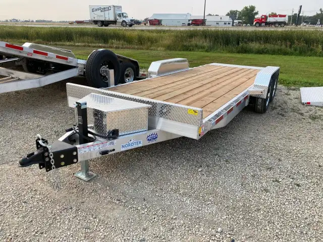 2025 Nordtek Car & Equipment Hauler Tilt 82" X 20' Nordtek Tilti in Travel Trailers & Campers in Winnipeg - Image 4