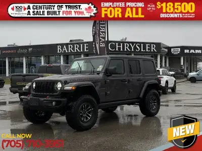 The 2025 Jeep Wrangler Rubicon X is a powerhouse of performance and versatility, designed to tackle...
