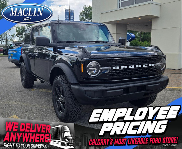 2025 Ford Bronco BIG BEND | BLACK APP PKG | CO-PILOT360 | G.O.A. in Cars & Trucks in Calgary