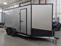  2024 Canadian Trailer Company 7x14 V Nose Cargo Trailer Aluminu