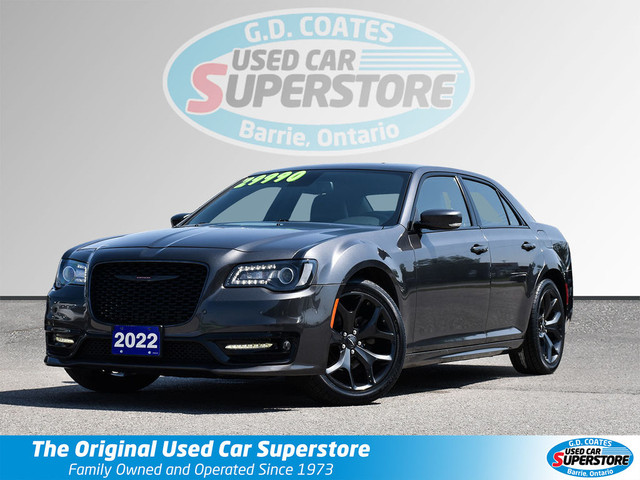 2022 Chrysler 300 S ~Nav ~Camera ~Leather ~Panoramic Roof ~Bluet in Cars & Trucks in Barrie
