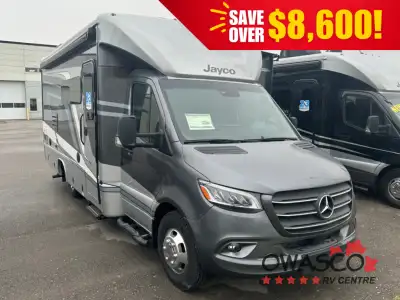 Jayco Melbourne Prestige Class C diesel motorhome 24RP highlights: Rear Full Bath Queen Murphy Bed C...