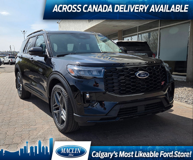 2025 Ford Explorer ST | BLUECRUISE | TRAILER TOW PKG | REMOTE ST in Cars & Trucks in Calgary