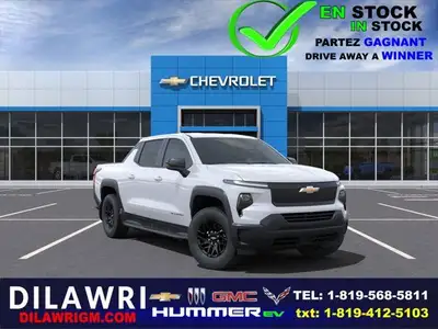 This Chevrolet Silverado EV delivers a Electric engine powering this Automatic transmission. WORK TR...
