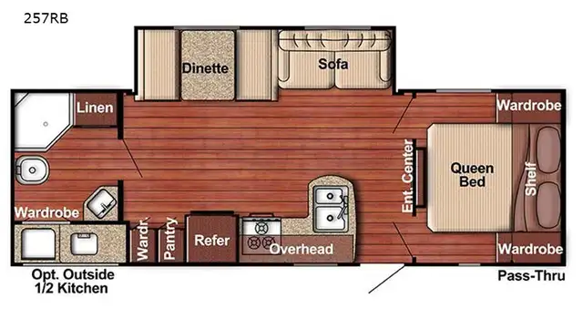 2019 Gulf Stream RV Trailmaster Ultra-Lite 257RB in Travel Trailers & Campers in Truro - Image 21