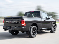 2016 Ram 1500 Regular Cab Black Exterior on Gray Interior comes with Bluetooth Connectivity, Backup... (image 4)