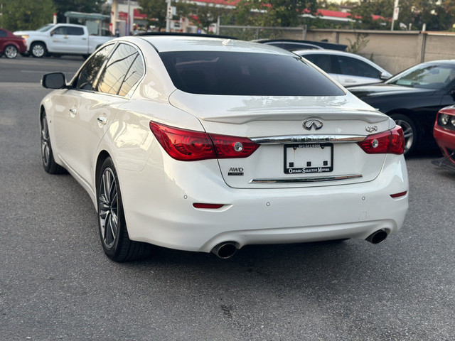 2015 Infiniti Q50 4dr Sdn AWD / Fully Loaded / No Accidents in Cars & Trucks in City of Toronto - Image 4