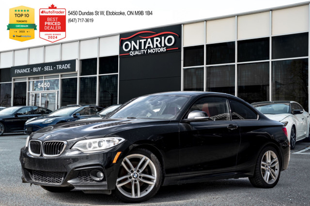 2017 BMW 2 Series Luxury , AWD RED interior | HEATED SEATS | LEA in Cars & Trucks in Mississauga / Peel Region